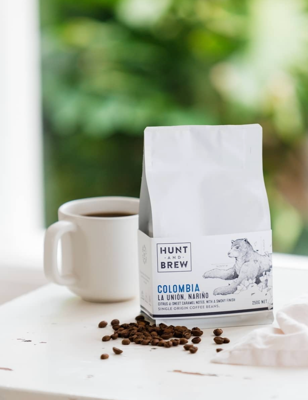 COLOMBIA COFFEE BEANS 250G