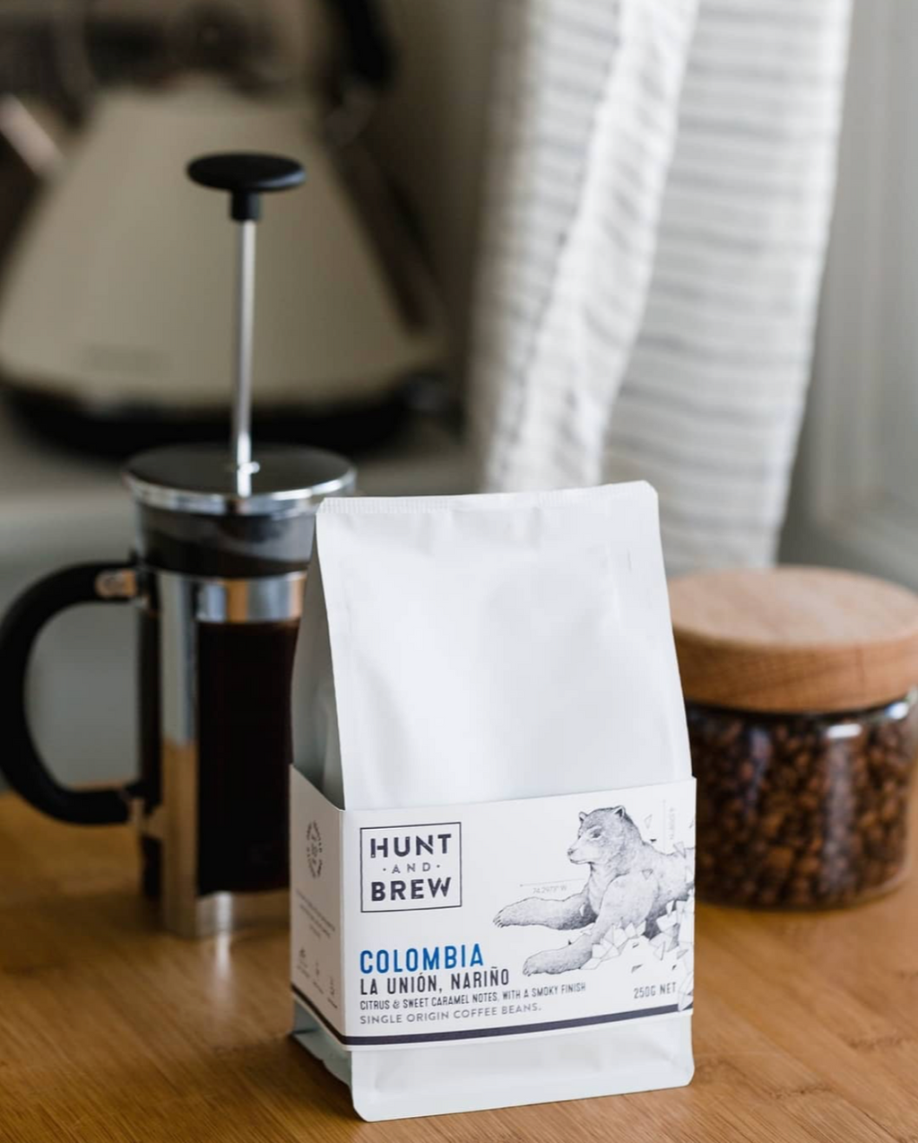 COLOMBIA COFFEE BEANS 250G