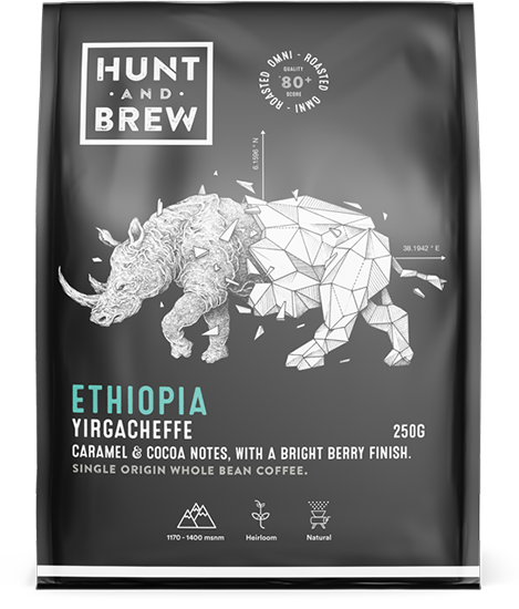 ETHIOPIA COFFEE BEANS 250G