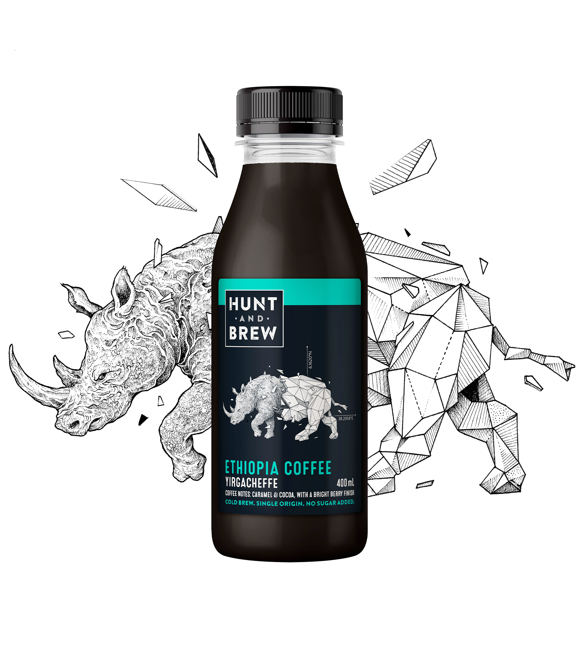 ETHIOPIA BLACK COLD BREW COFFEE 400ml