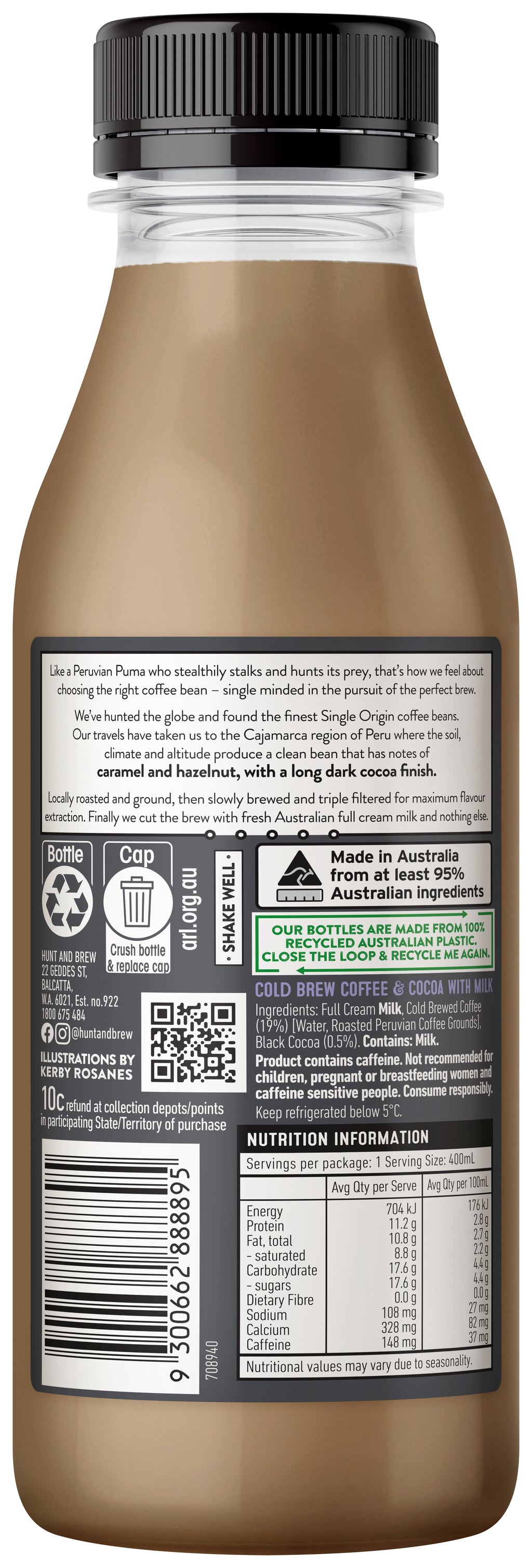PERU COLD BREW MOCHA 400ML
