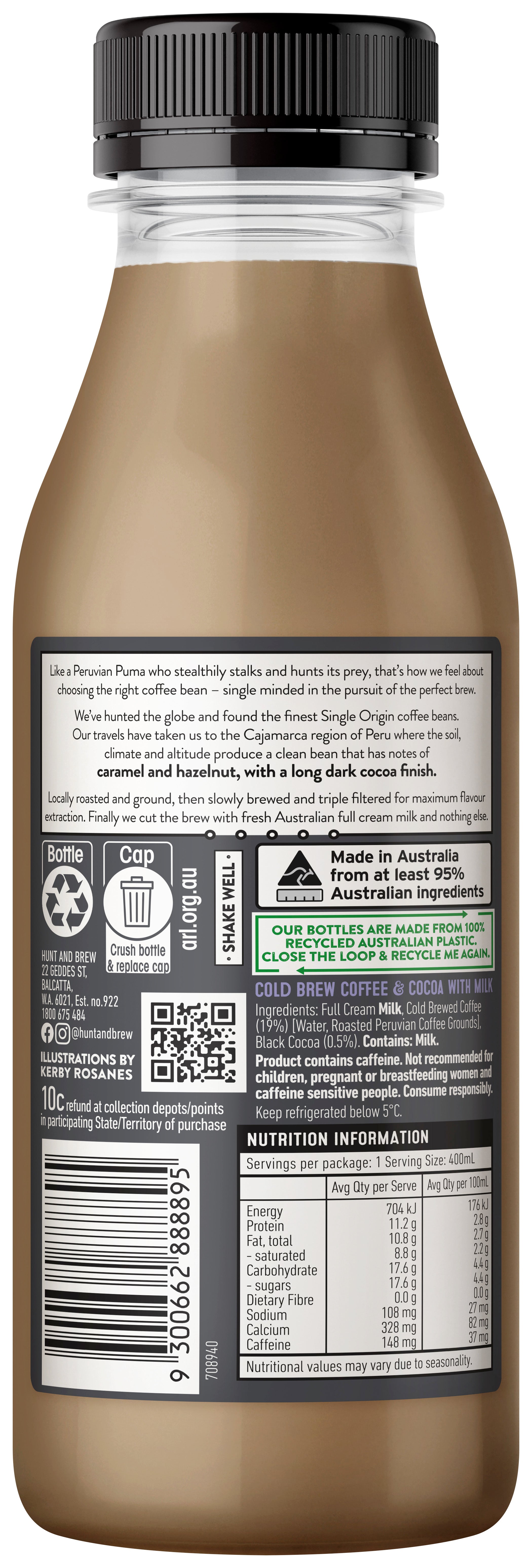 PERU COLD BREW MOCHA 400ML