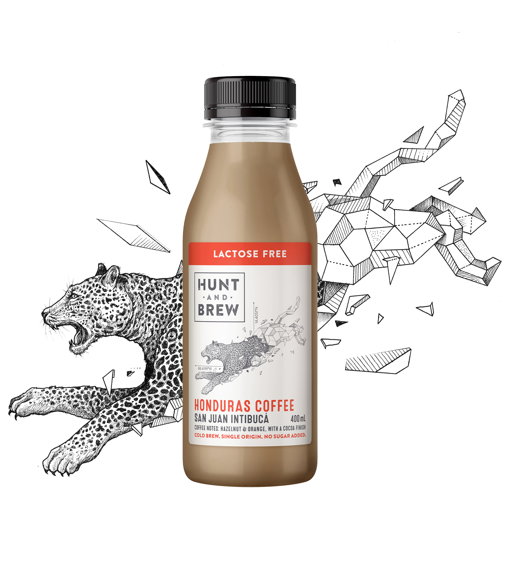 HONDURAS LACTOSE FREE COLD BREW COFFEE 400ml